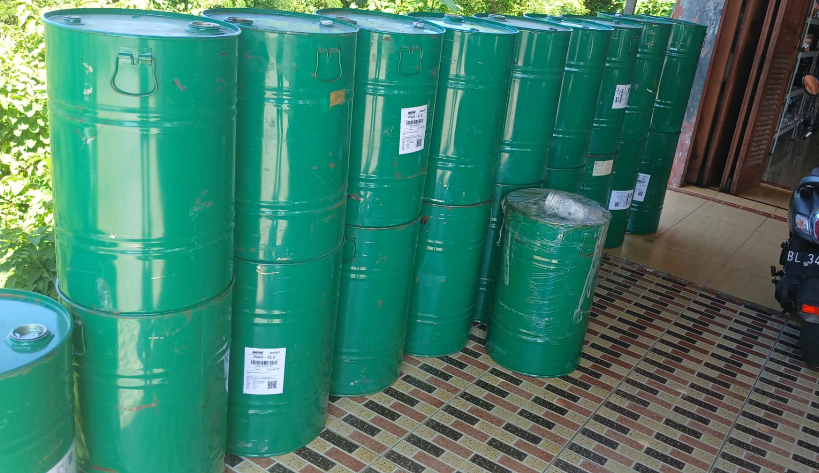 Drum nilam siap kirim